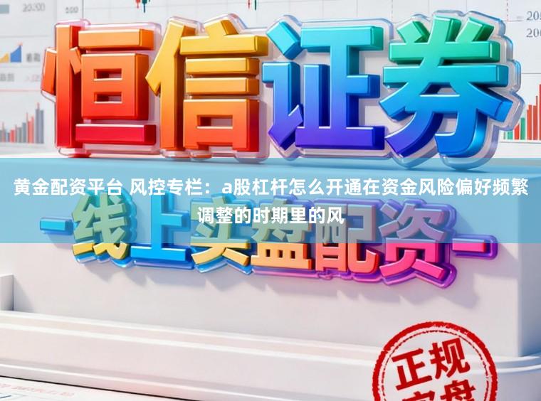 黄金配资平台 风控专栏：a股杠杆怎么开通在资金风险偏好频繁调整的时期里的风