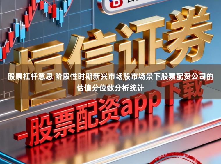 股票杠杆意思 阶段性时期新兴市场股市场景下股票配资公司的估值分位数分析统计