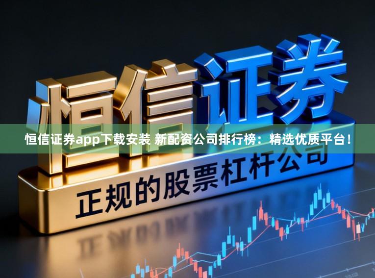 恒信证券app下载安装 新配资公司排行榜：精选优质平台！